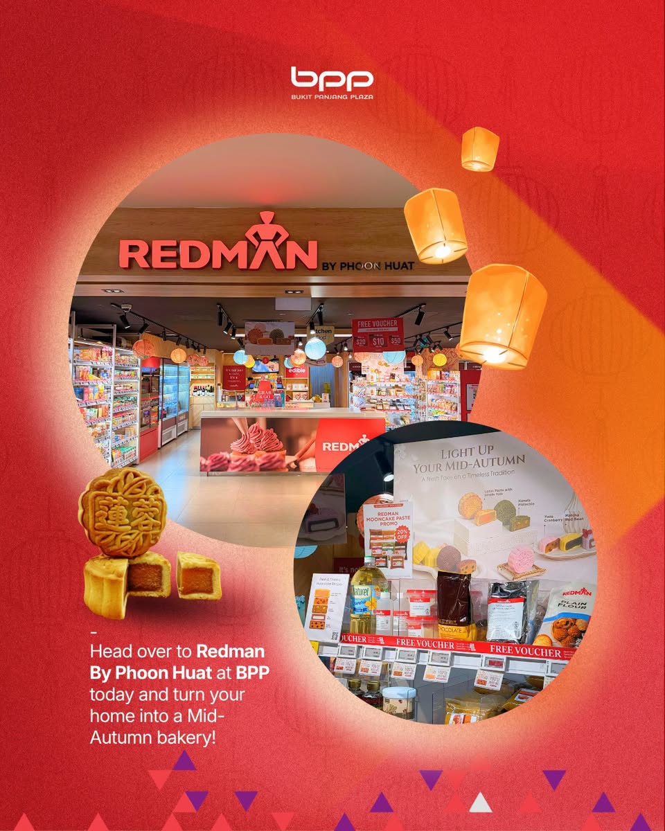 Light Up Your Mid-Autumn display at RedMan by Phoon Huat Bukit Panjang Plaza