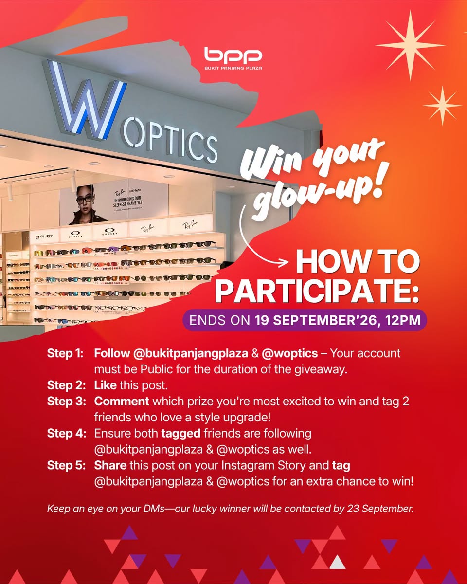 W Optics store at Bukit Panjang Plaza