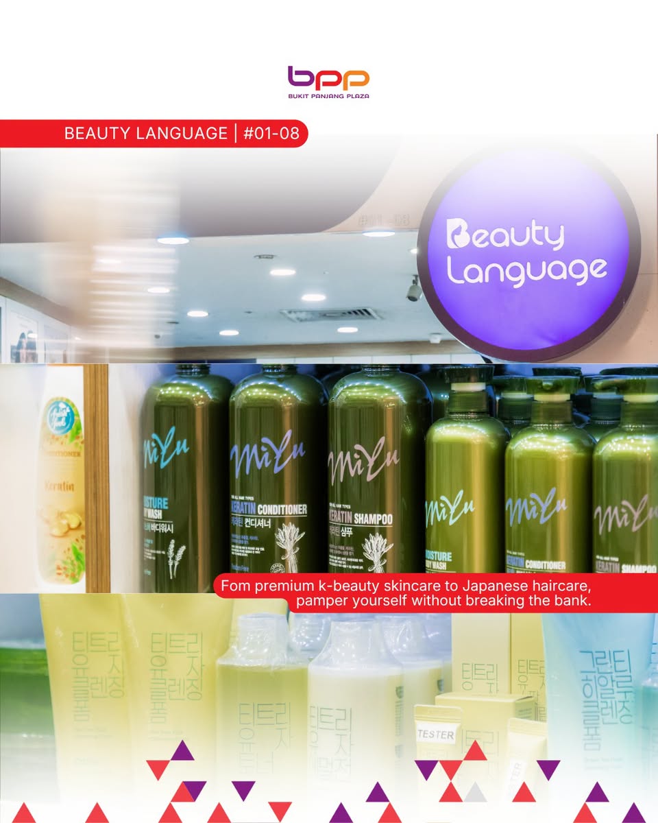 Beauty Language at Bukit Panjang Plaza
