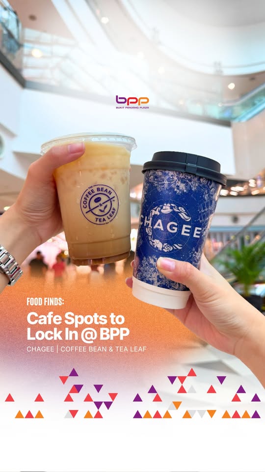 CHAGEE beverages and cake at Bukit Panjang Plaza