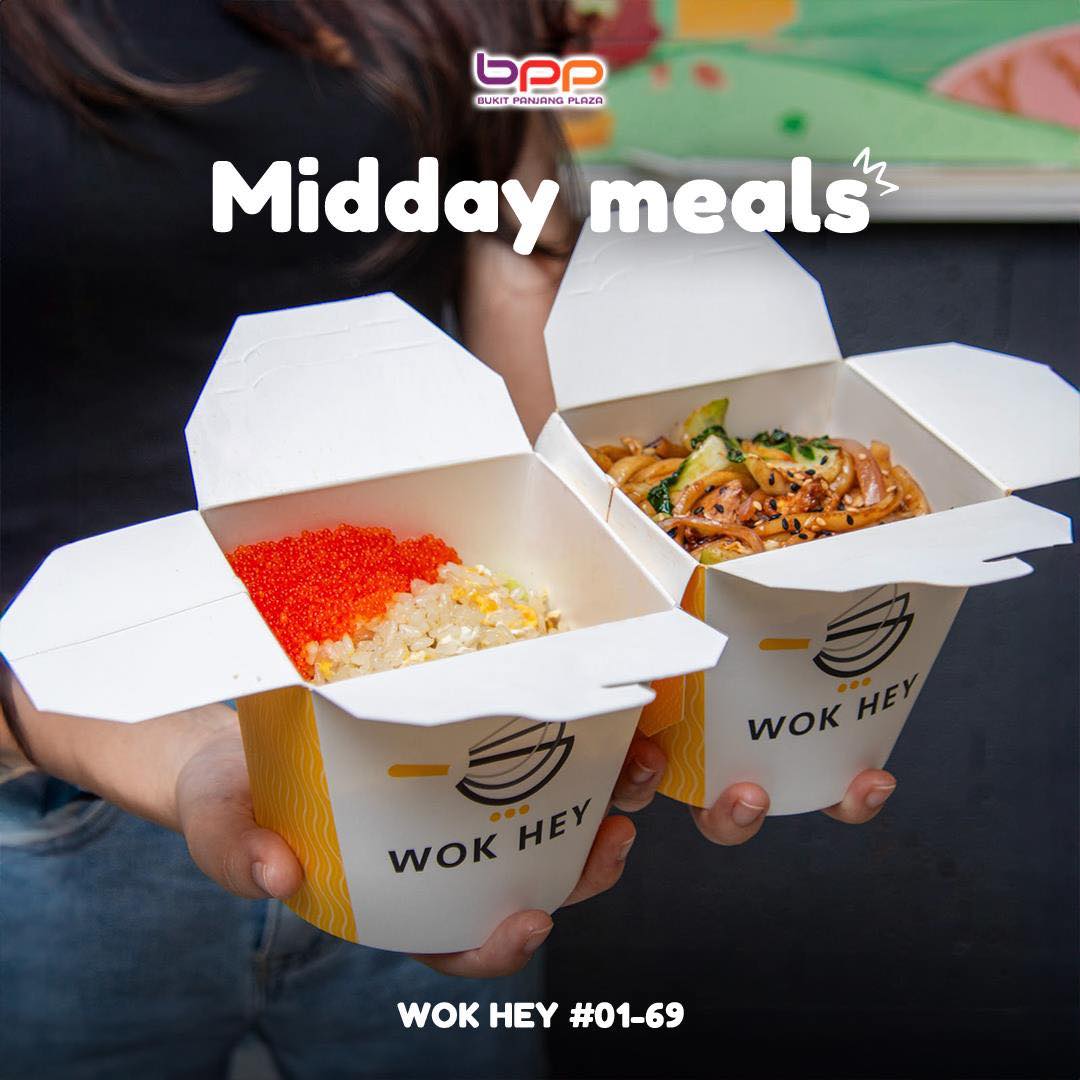 A vibrant, wok-fried dish ready for a satisfying midday meal.