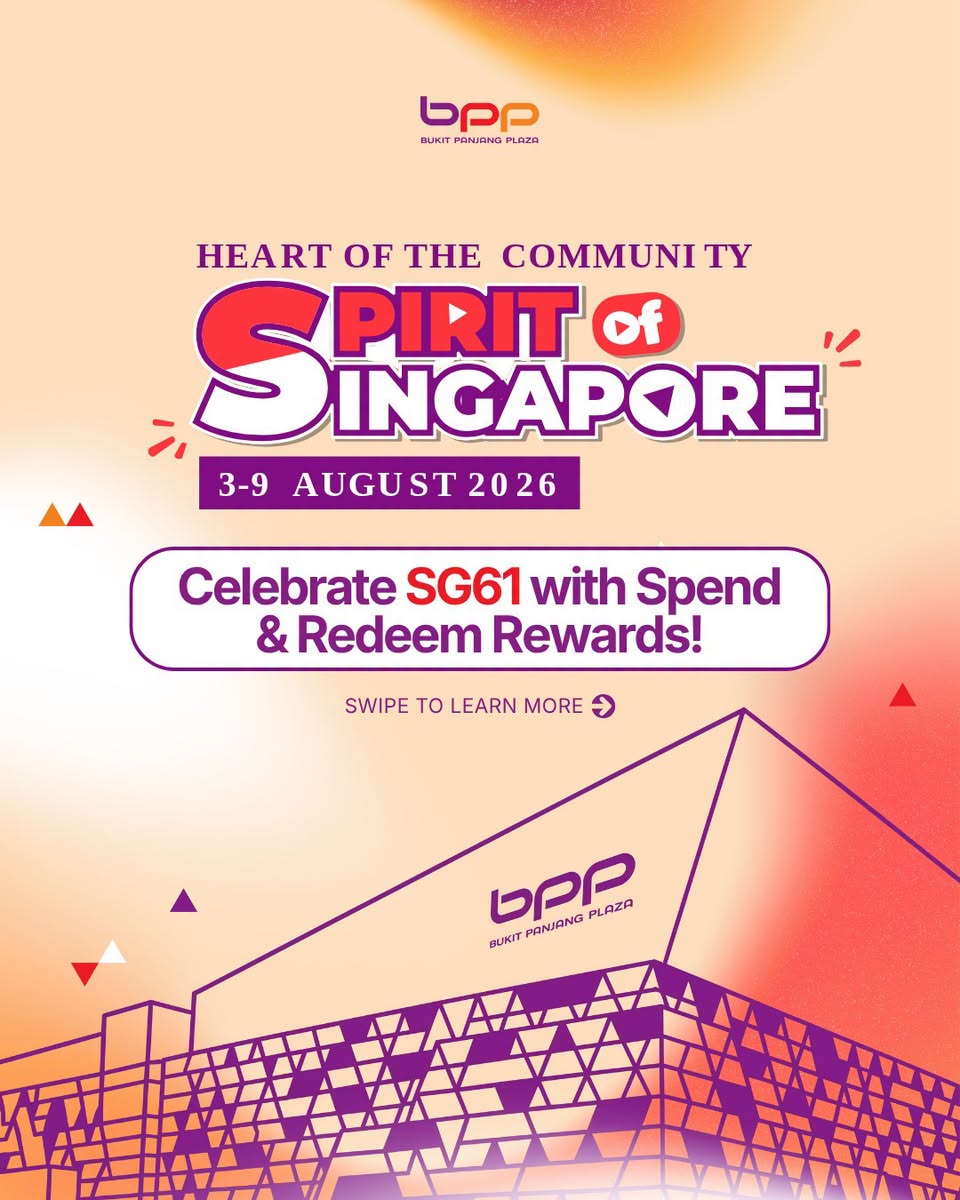 Spirit of Singapore Spend and Redeem Rewards at Bukit Panjang Plaza