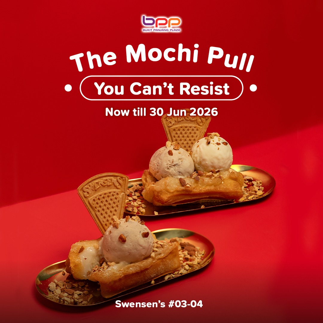 Swensen's Mochi Dough Fritter Sundae featuring crispy dough and premium ice cream