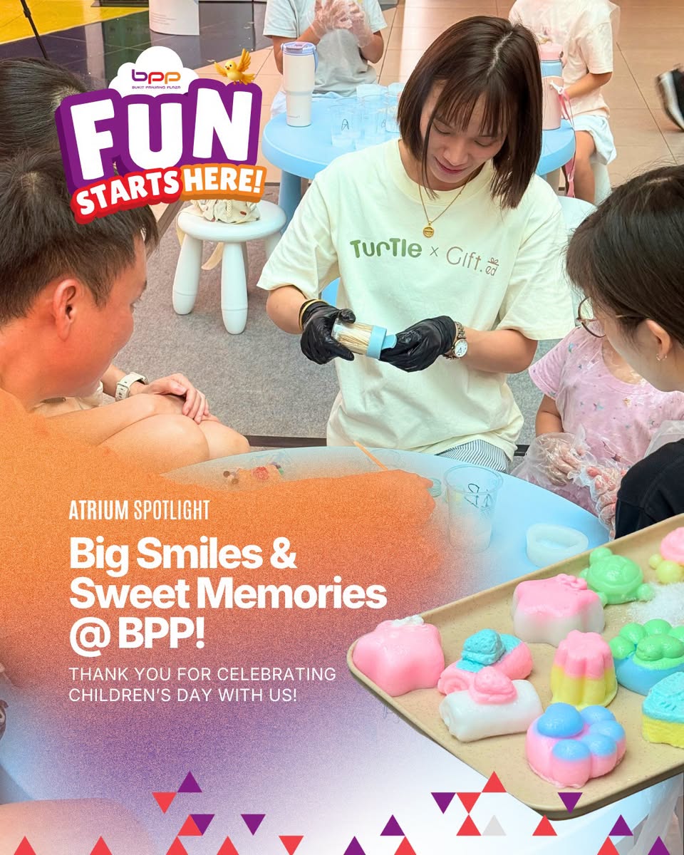 Children's Day celebration at Bukit Panjang Plaza atrium