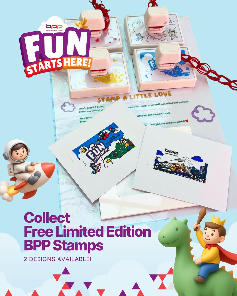 Free BPP stamps for postcard crafting