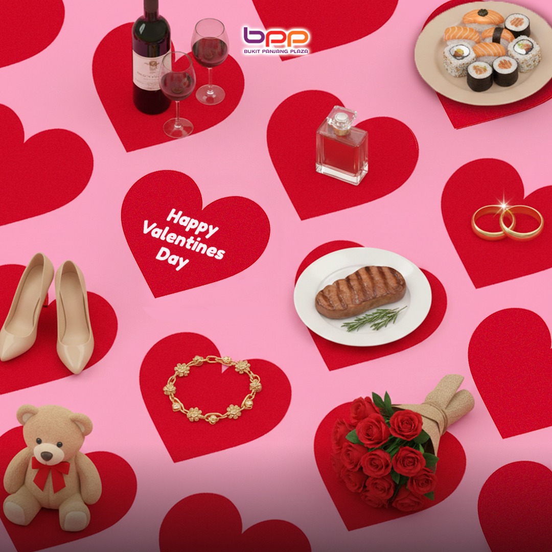 Valentine's Day celebrations at Bukit Panjang Plaza