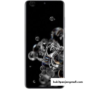 A smartphone displaying a black screen with water bubbles and reflections.