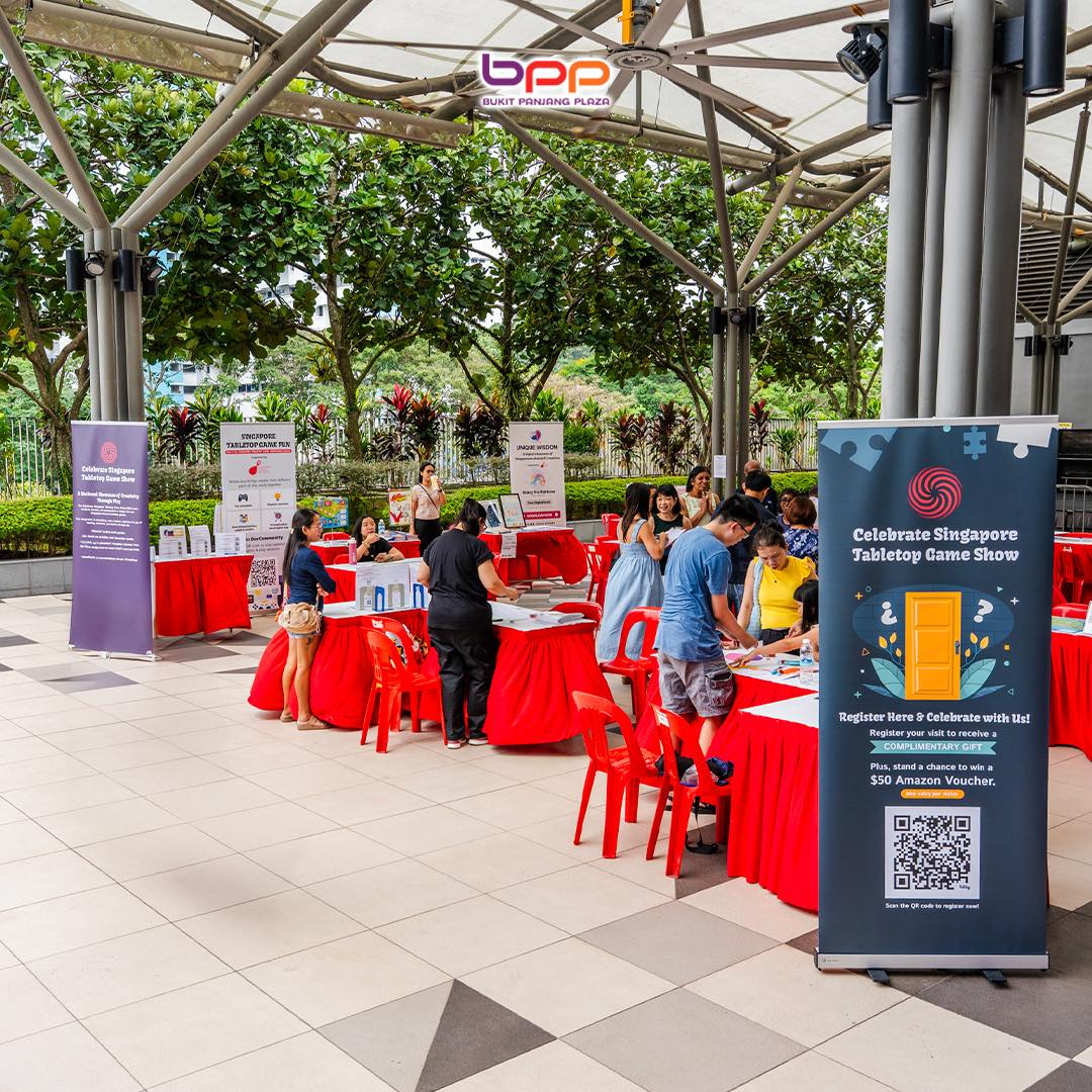 A lively scene from the Singapore Tabletop Game Show