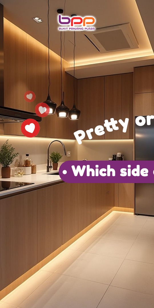 Practical and durable kitchen counter with ample storage