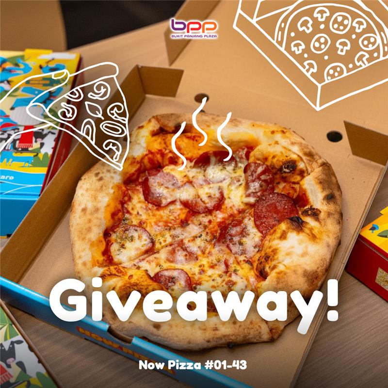 Two delicious pizzas from Now Pizza, ready for a festive celebration.