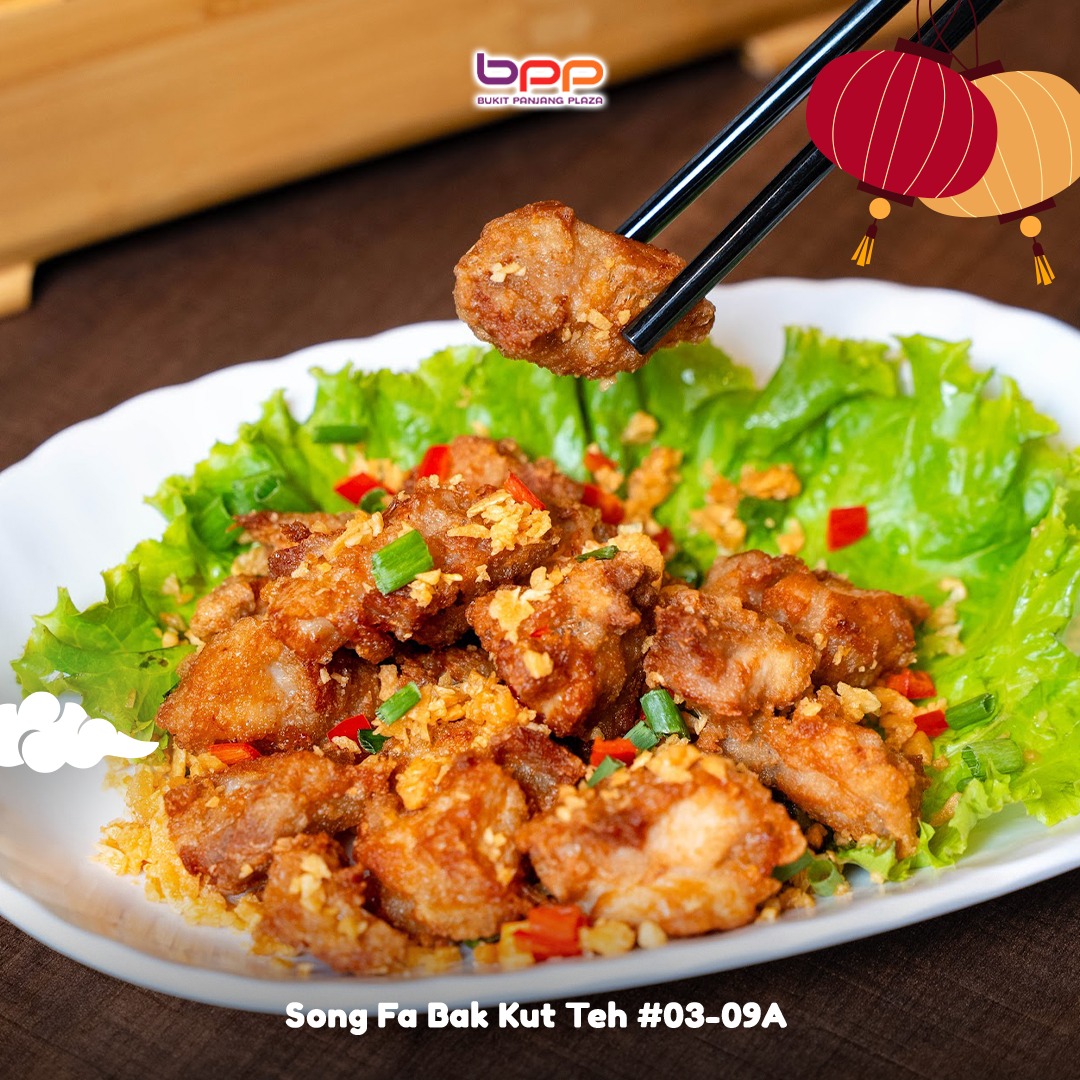 A festive spread of Bak Kut Teh and seasonal side dishes