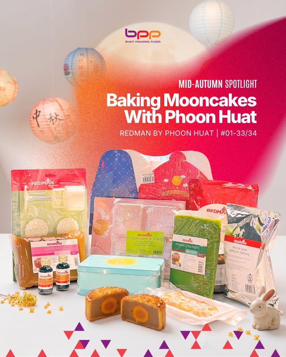 RedMan by Phoon Huat Mid-Autumn mooncake baking essentials at Bukit Panjang Plaza